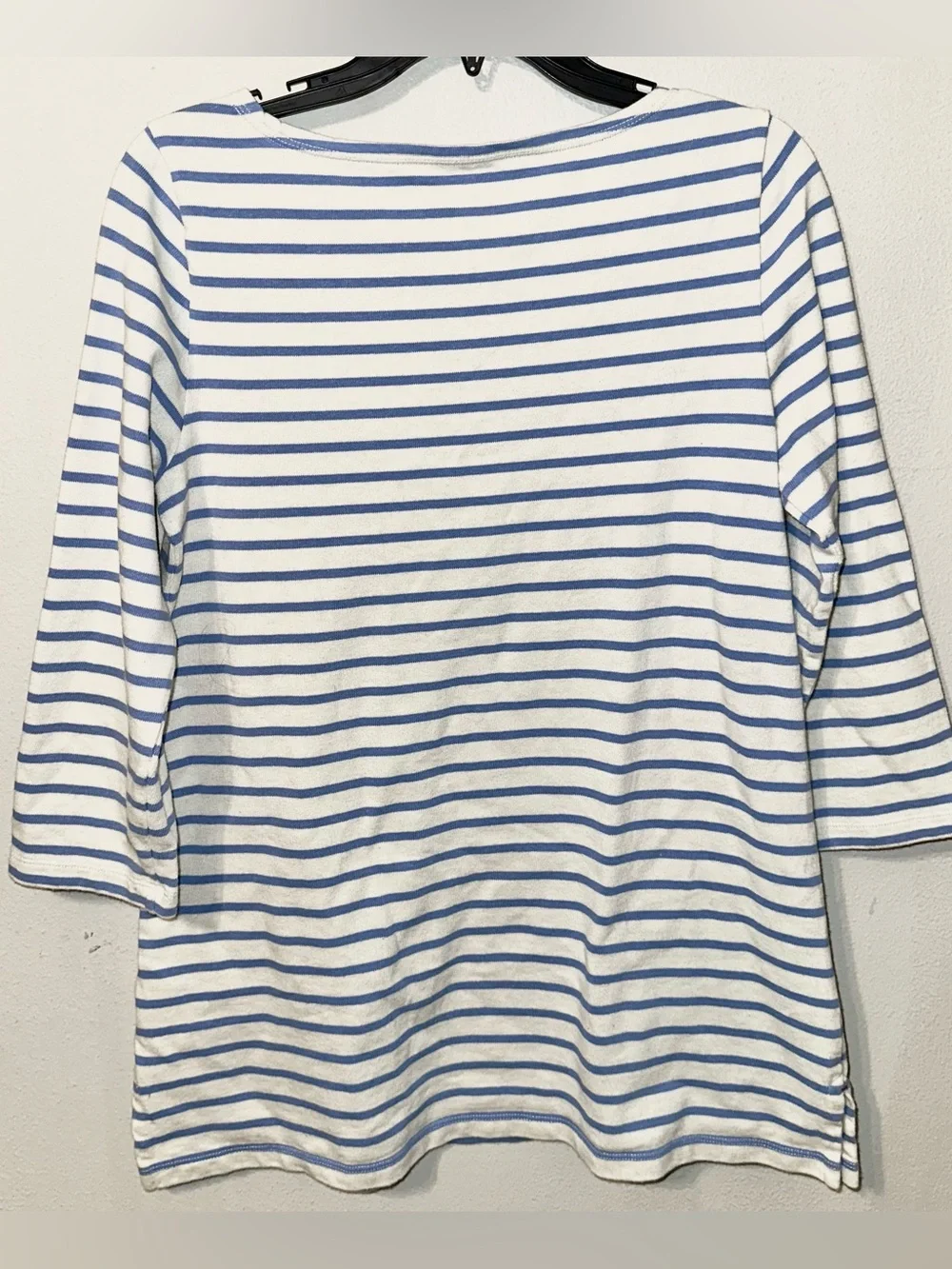 Land’s End Blue and White Striped Tunic Top